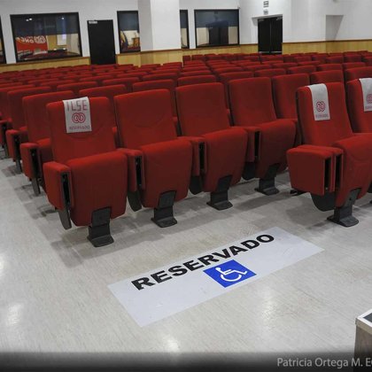 Auditorio accesible en sede de Fundación ONCE