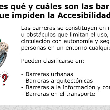 Barreras de Accesibilidad