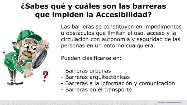 Barreras de Accesibilidad