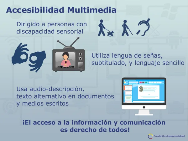 Accesibilidad Multimedia
