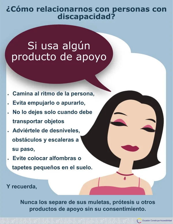 Si usa algún producto de apoyo