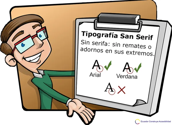 Tipografía Sans Serif